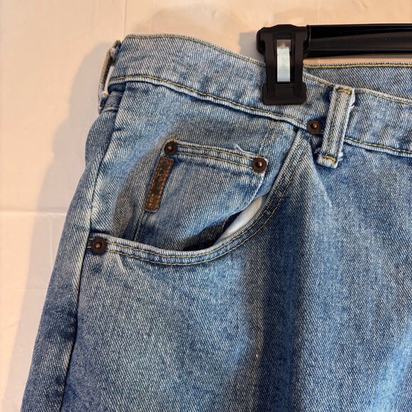 Wrangler Regular Fit Mens Jeans 42x30 Denim Classic Style Durable Everyday Wear - Picture 7 of 7